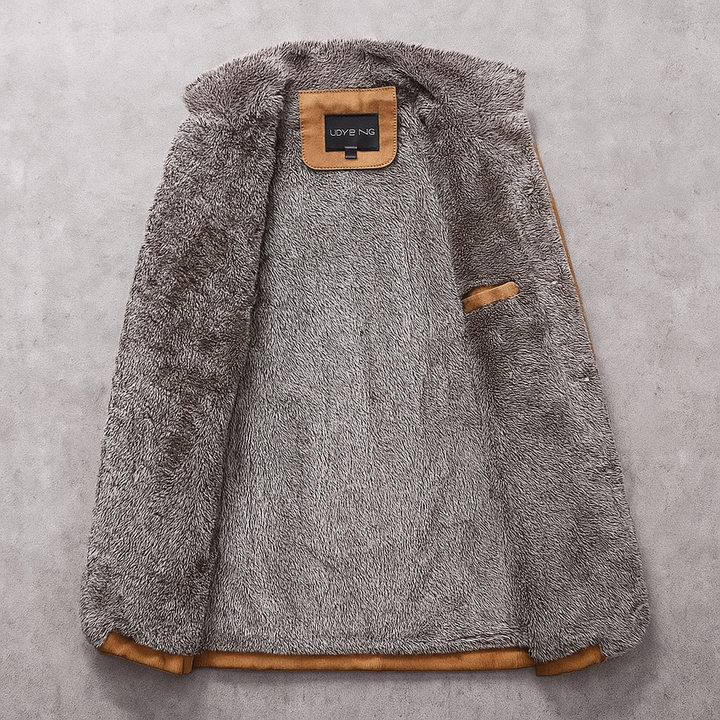 Trenton | Men’s Suede Overcoat