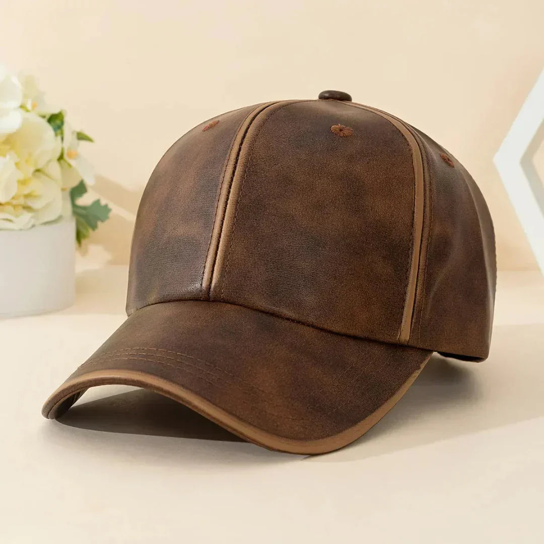 Armann | Men’s Leather Baseball Cap