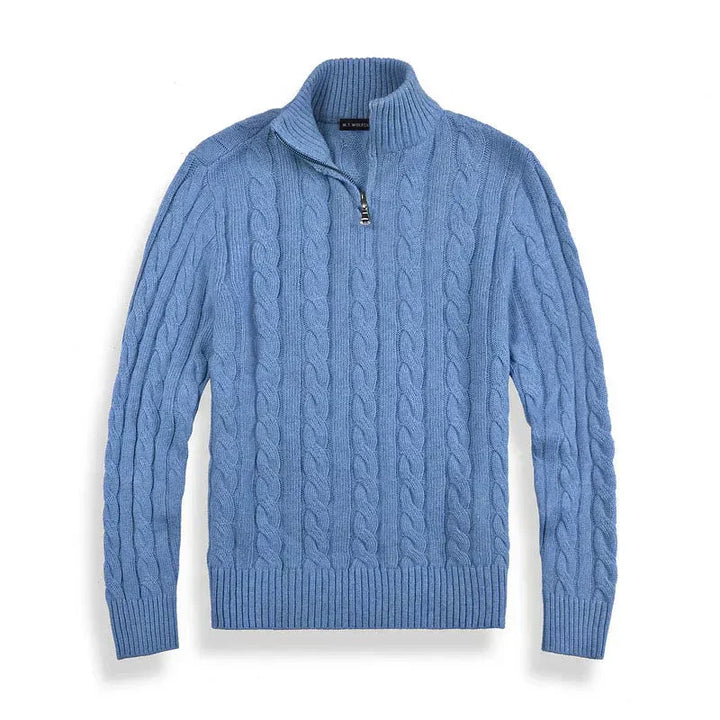 Clifford | Men’s Old Money Half-Zip Sweater