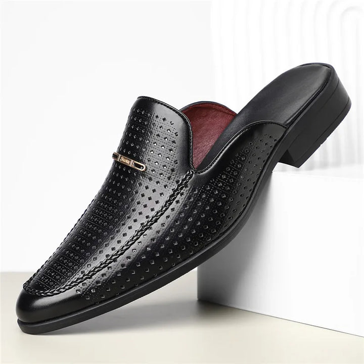 Conner | Men’s Leather Mule Loafers