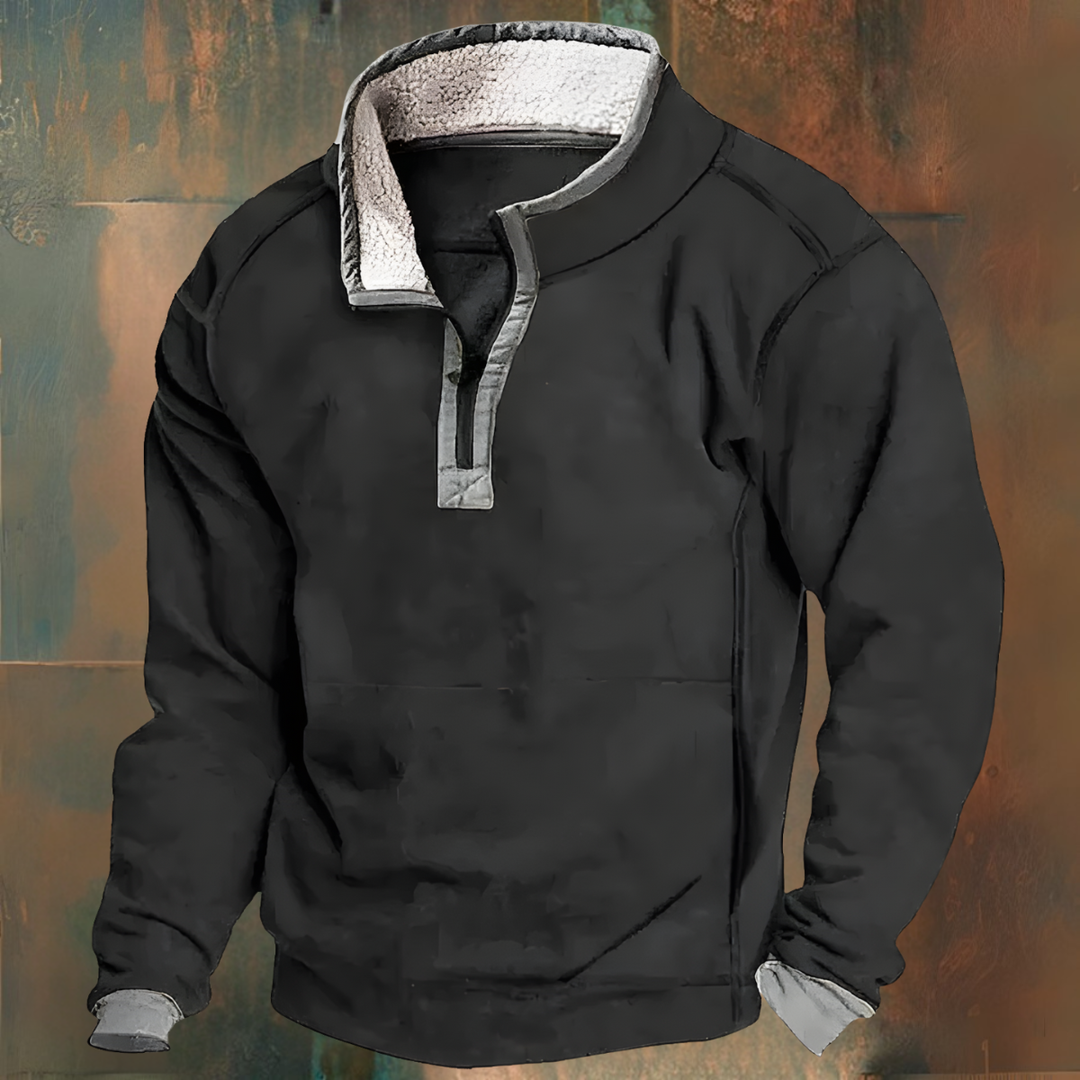 Alverno | Men’s Fleece-Lined Zip Sweater