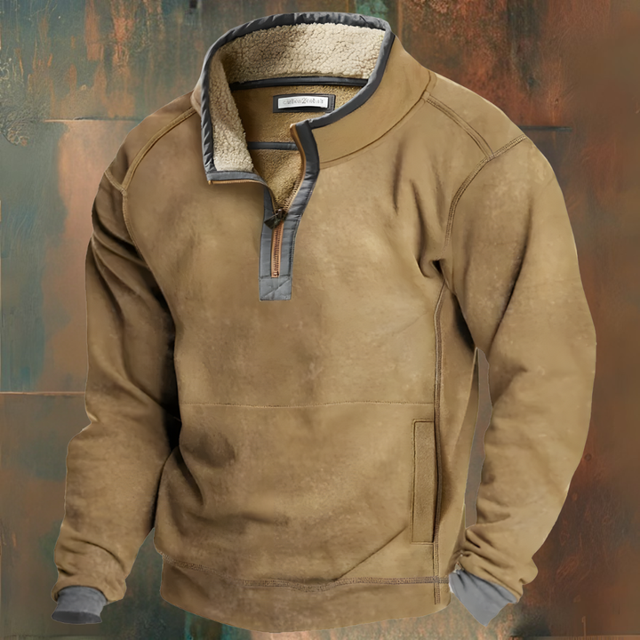 Alverno | Men’s Fleece-Lined Zip Sweater