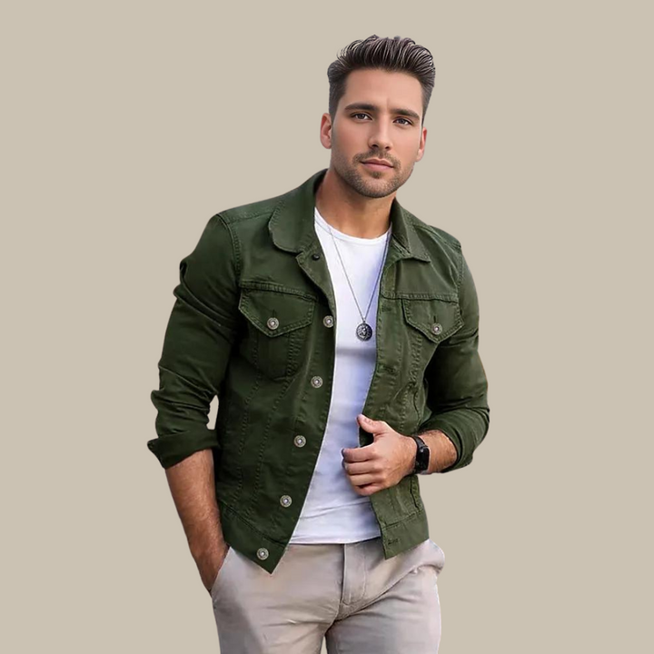 Crenon | Men’s Classic Denim Jacket