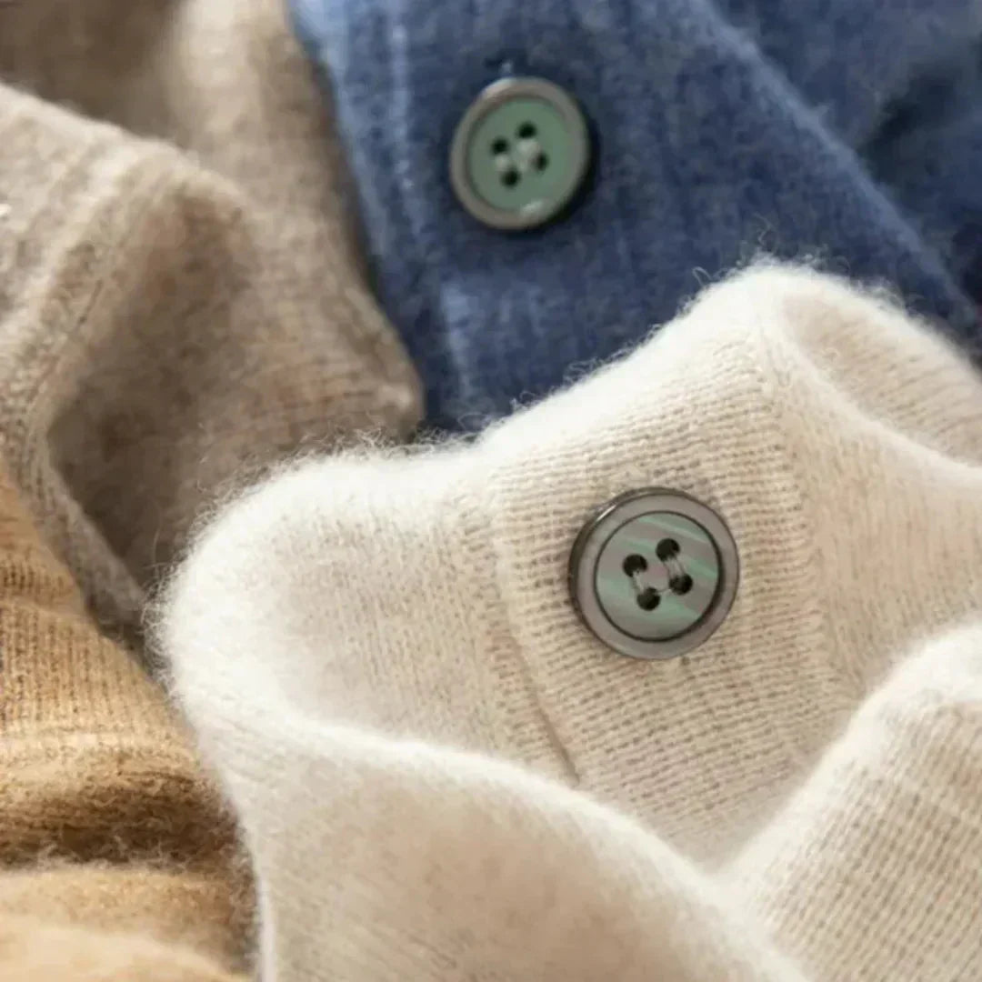 Danilo | Men’s Classic Wool V-Neck Cardigan