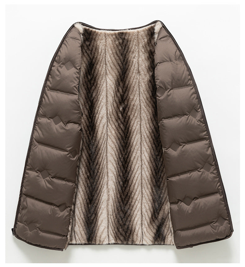 Gervano | Men’s Premium Goose Down &amp; Wool Jacket