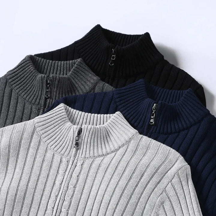 Lilo | Men’s Merino Wool Zip Cardigan