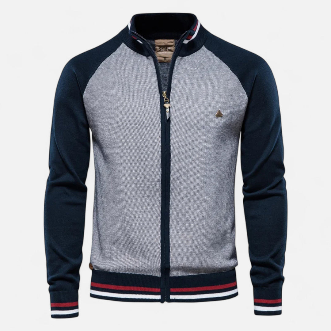 Dorevelle | Men’s Zipped Cotton Sweater