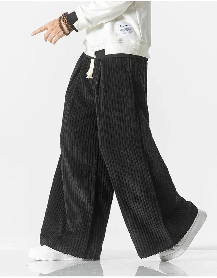 Dorian | Men’s Wide Leg Corduroy Pants