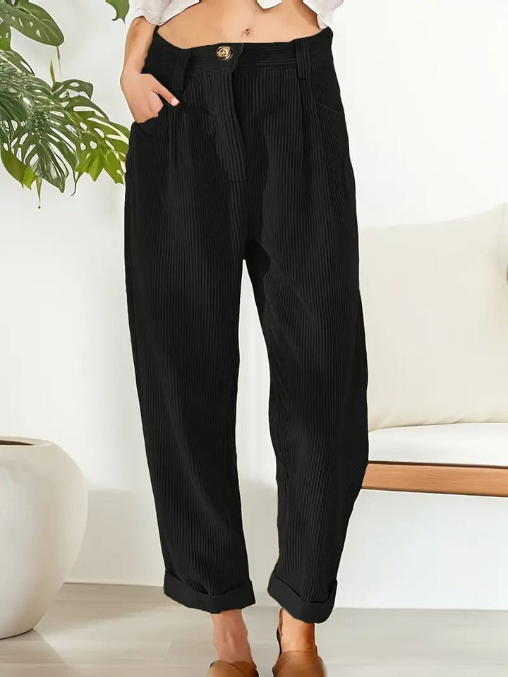 Dreany | Women’s Chic Winter Straight-Leg Trousers
