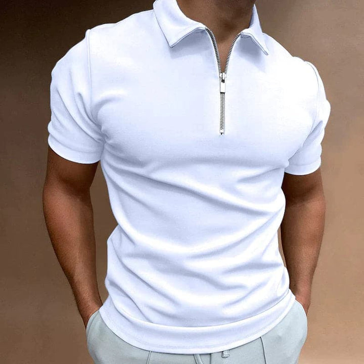 Eddie | Men’s Slim Fit Short Sleeve Polo Shirt