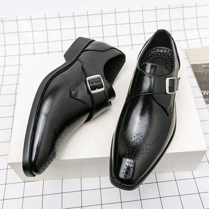 Eddy | Men’s Classic Monk Strap Dress Shoes