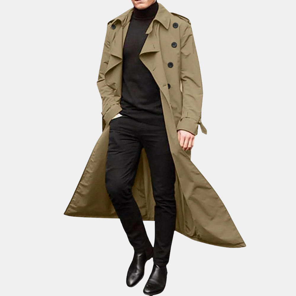 Eron | Men’s Casual Trench Coat