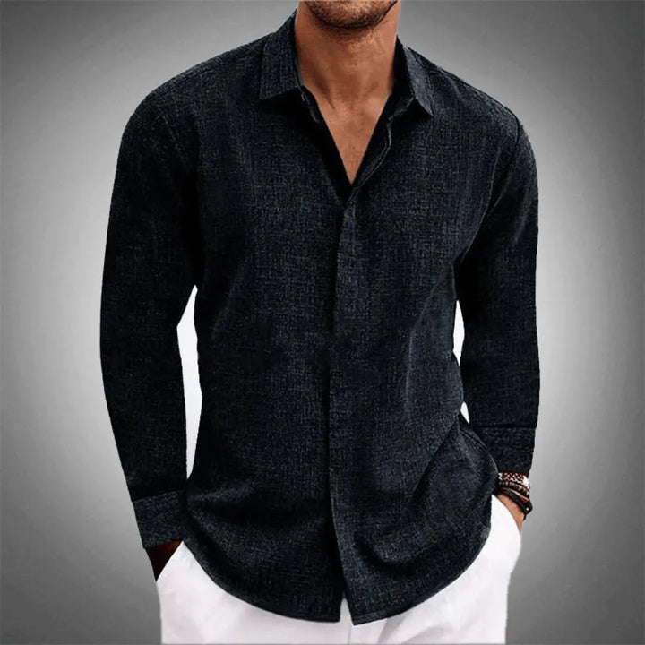 Ethan | Men’s Linen Blend Shirt