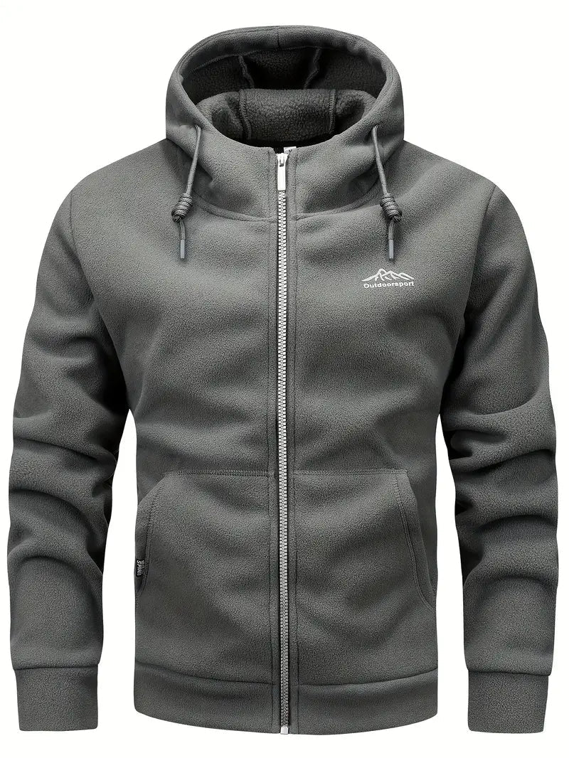 Fendrico | Men’s Fleece Jacket with Hood