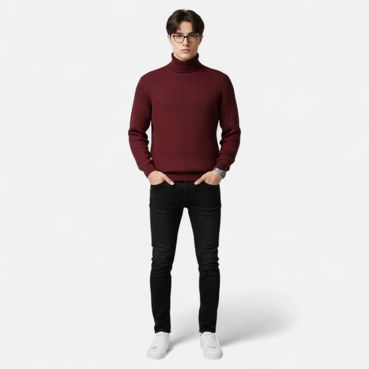 Vance | Men’s Knitted Turtleneck Sweater