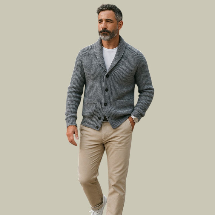 Charlice | Men’s Cashmere Comfort Blend Cardigan