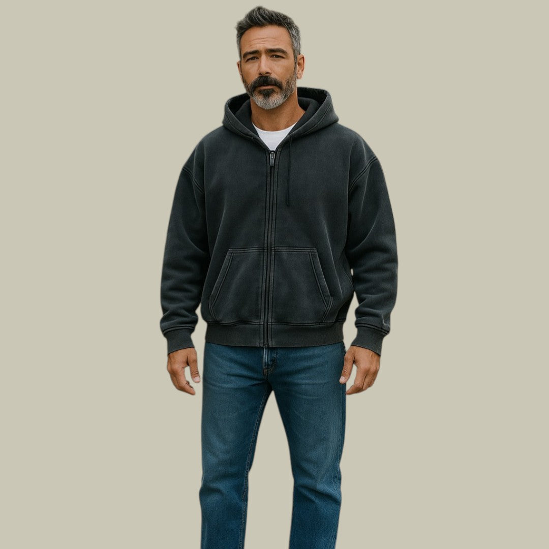 Orvani | Men’s Oversized Zip Hoodie