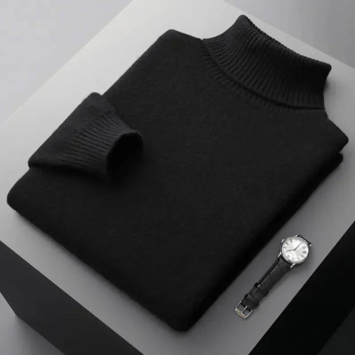 Krystelle | Women’s Luxury Cashmere Turtleneck Sweater