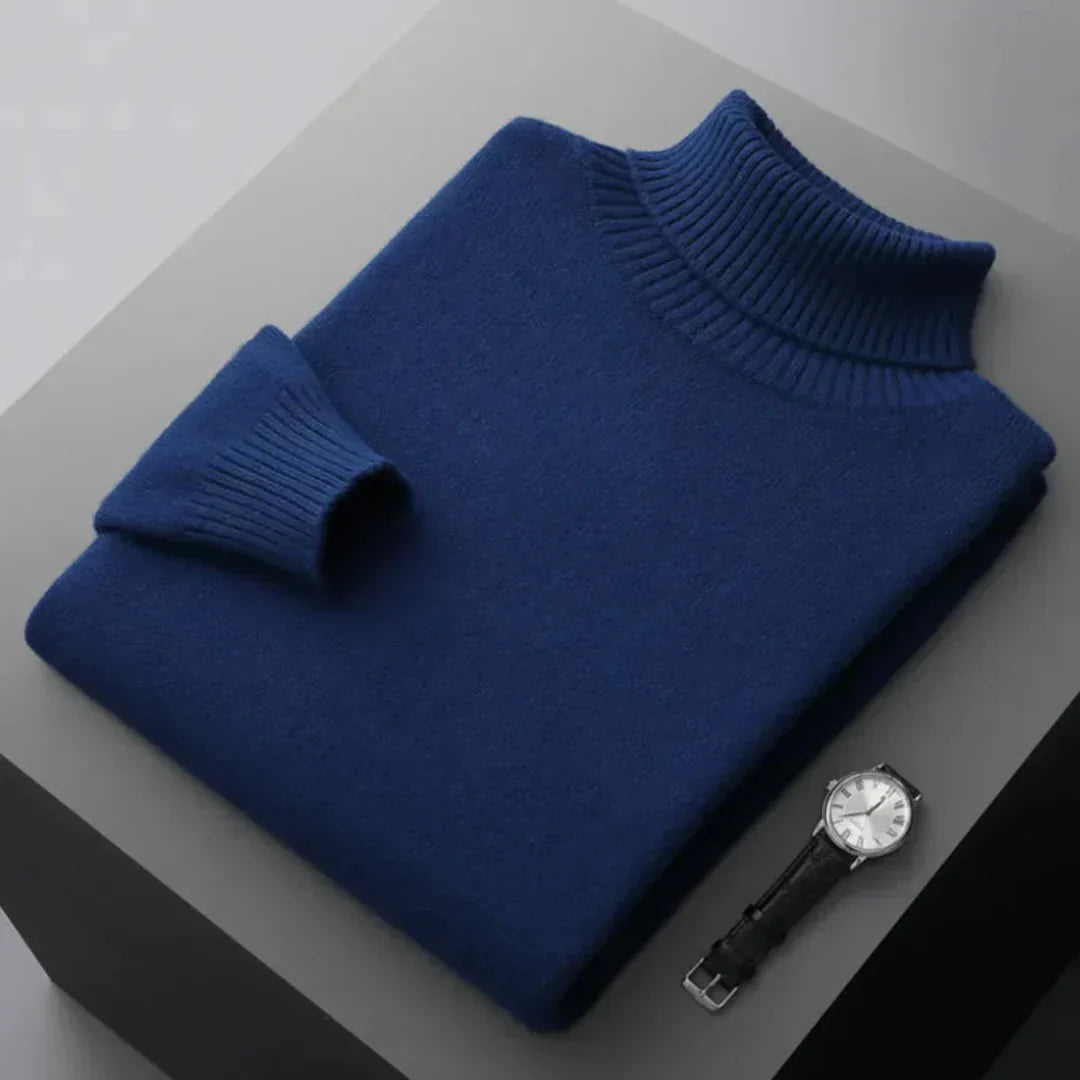 Krystelle | Women’s Luxury Cashmere Turtleneck Sweater