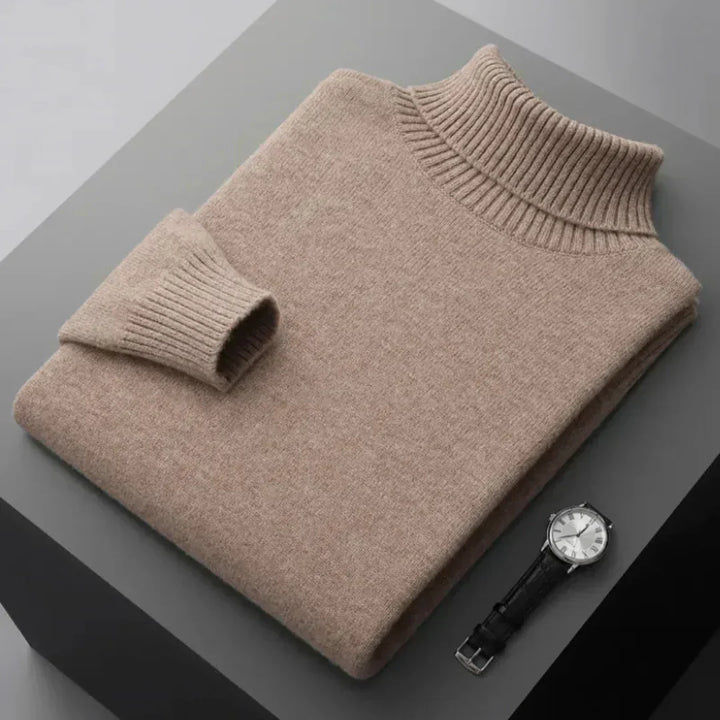 Krystelle | Women’s Luxury Cashmere Turtleneck Sweater