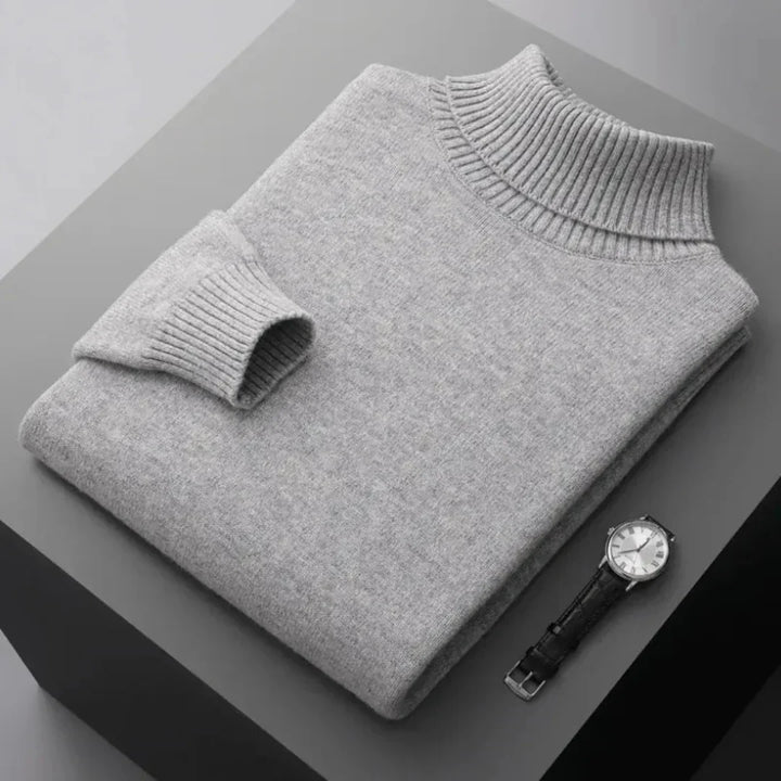 Krystelle | Women’s Luxury Cashmere Turtleneck Sweater