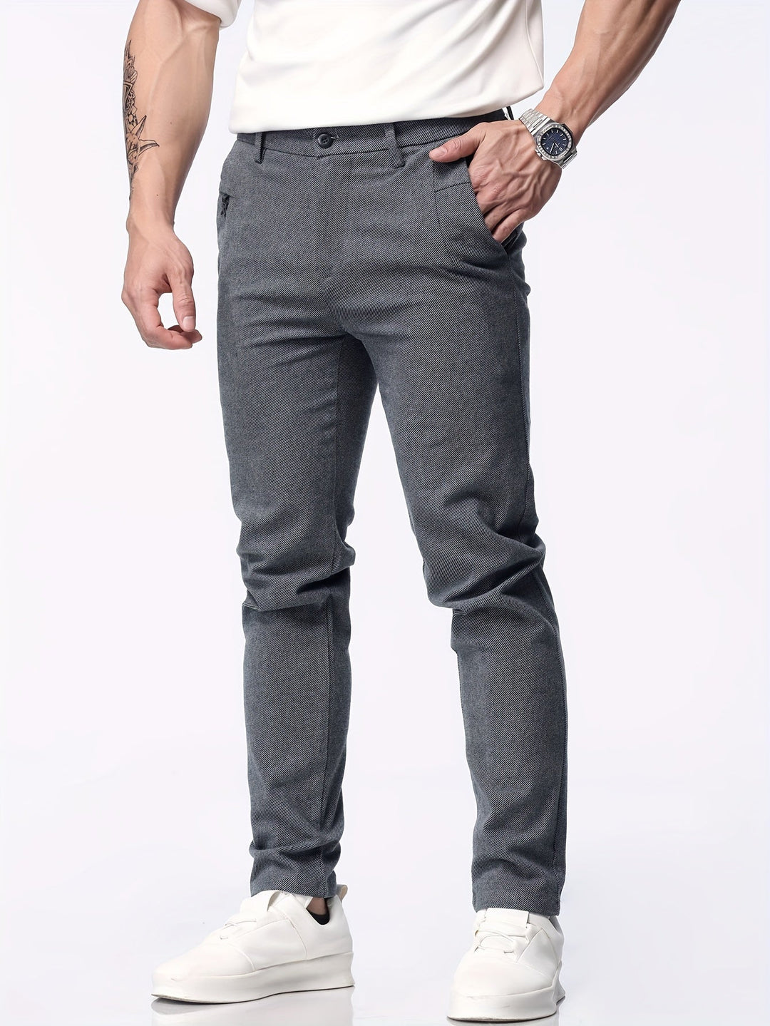Grinemo | Men’s Slim Fit Trousers