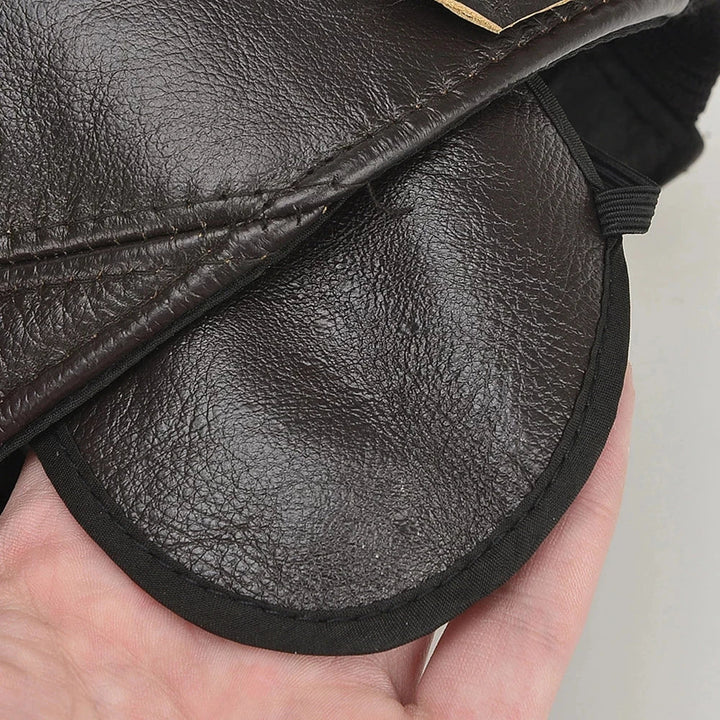 Harper | Men’s Genuine Leather Cap