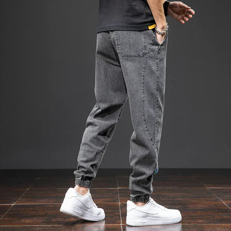 Cilvero | Men’s Relaxed Taper Stretch Denim Joggers
