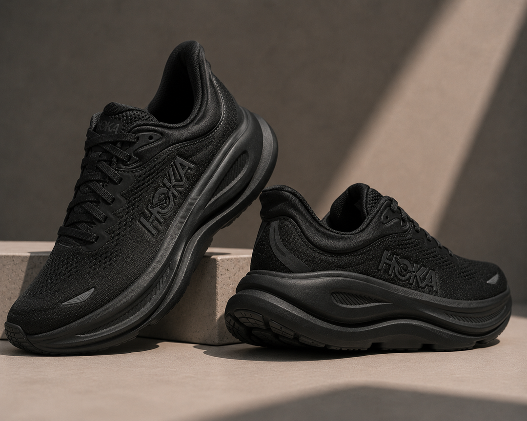HOKA Bondi 9 Unisex Running Shoes Max Cushion EVA Road Trainers