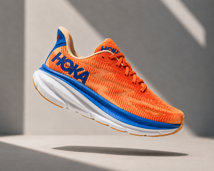 HOKA Clifton 9 Unisex Running Shoes Lightweight EVA Cushion Breathable Road Trainers