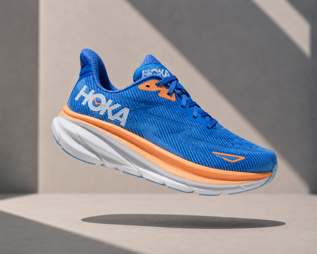 HOKA Clifton 9 Unisex Running Shoes Lightweight EVA Cushion Breathable Road Trainers