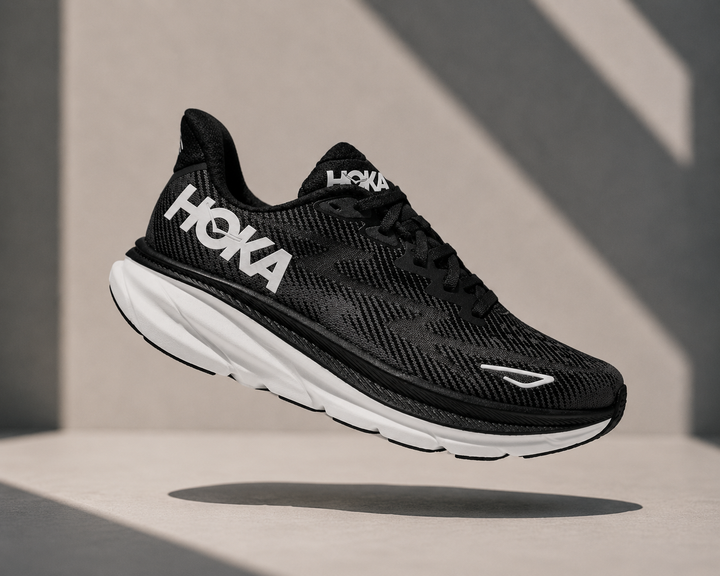 HOKA Clifton 9 Unisex Running Shoes Lightweight EVA Cushion Breathable Road Trainers