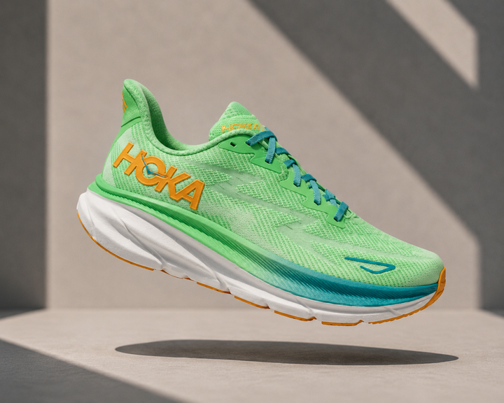 HOKA Clifton 9 Unisex Running Shoes Lightweight EVA Cushion Breathable Road Trainers