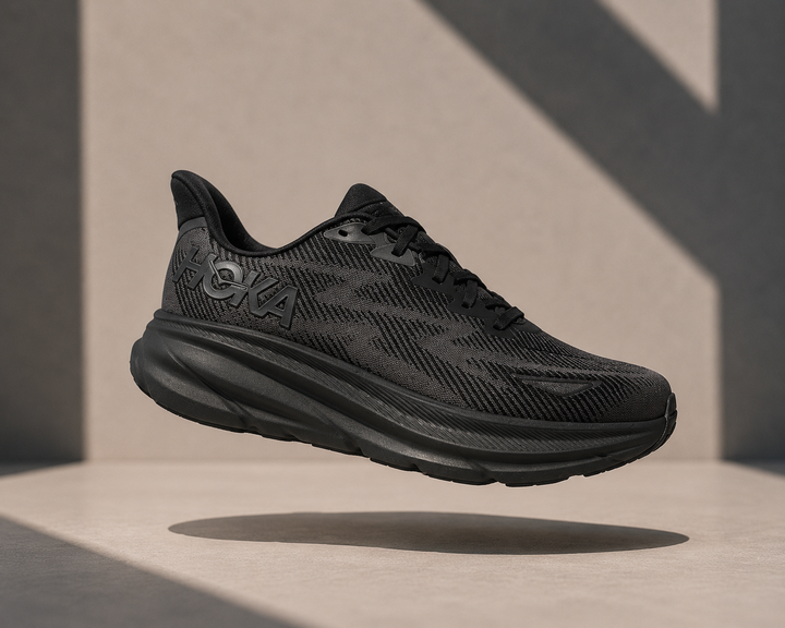HOKA Clifton 9 Unisex Running Shoes Lightweight EVA Cushion Breathable Road Trainers