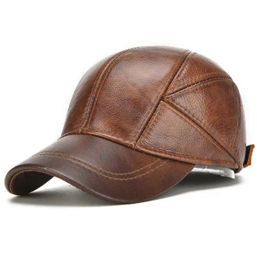 Harper | Men’s Genuine Leather Cap