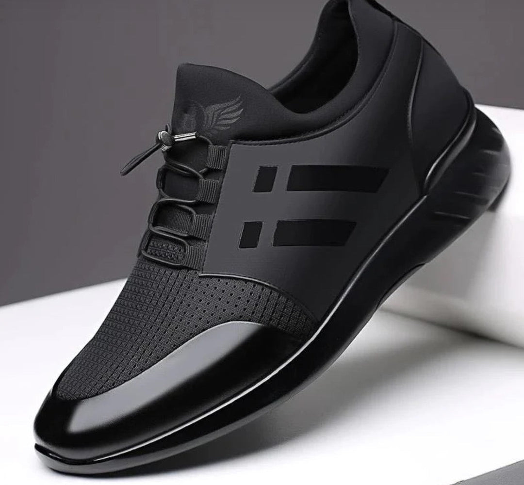 Jerome | Men’s Premium Faux Leather Comfort Sneakers