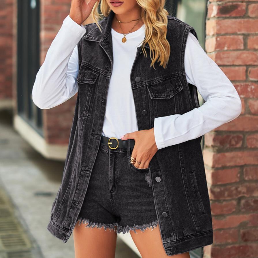 Kinsley | Men’s Cotton Blend Denim Vest