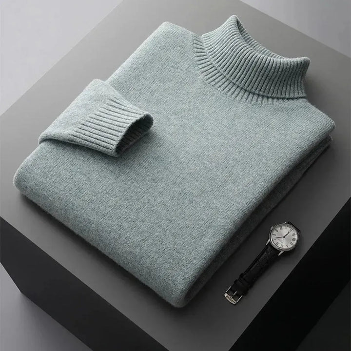 Krystelle | Women’s Luxury Cashmere Turtleneck Sweater