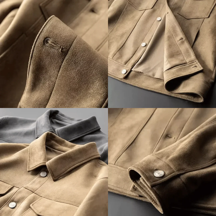 Jeri | Men’s Suede Jacket