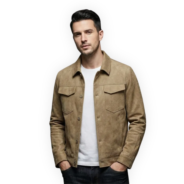 Jeri | Men’s Suede Jacket