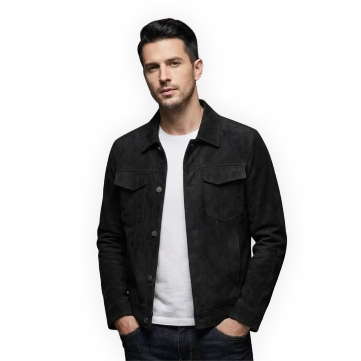 Jeri | Men’s Suede Jacket