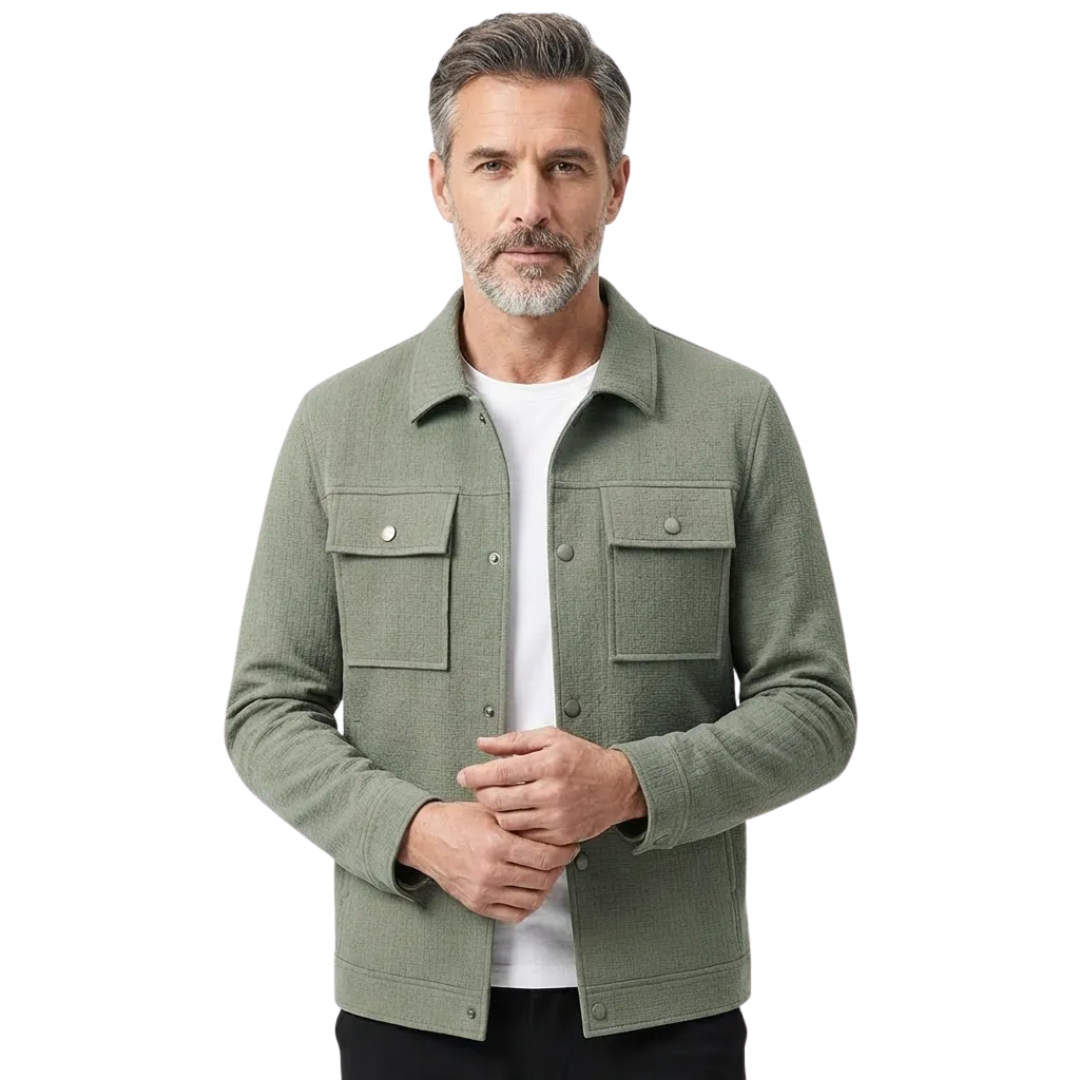 Elliot | Men’s Vintage Textured Knit Jacket