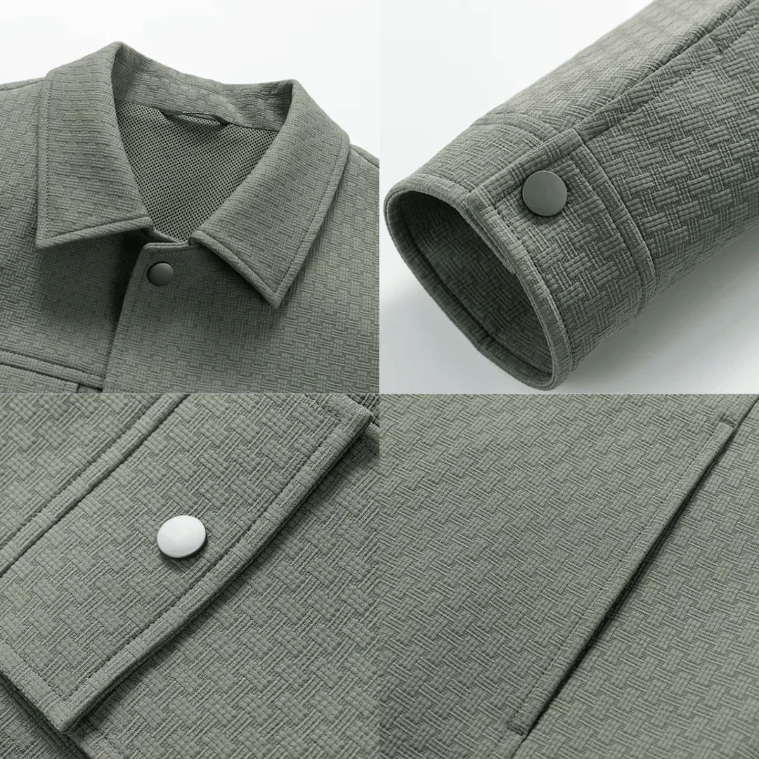 Elliot | Men’s Vintage Textured Knit Jacket