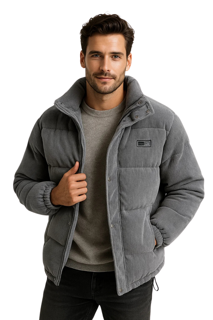 Nordstone | Men’s Corduroy Quilted Puffer Jacket