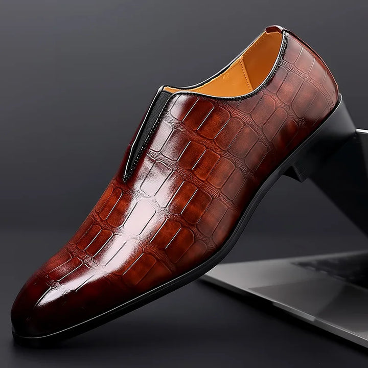 Lamelo | Men’s Leather Orthopedic Slip-On Shoes