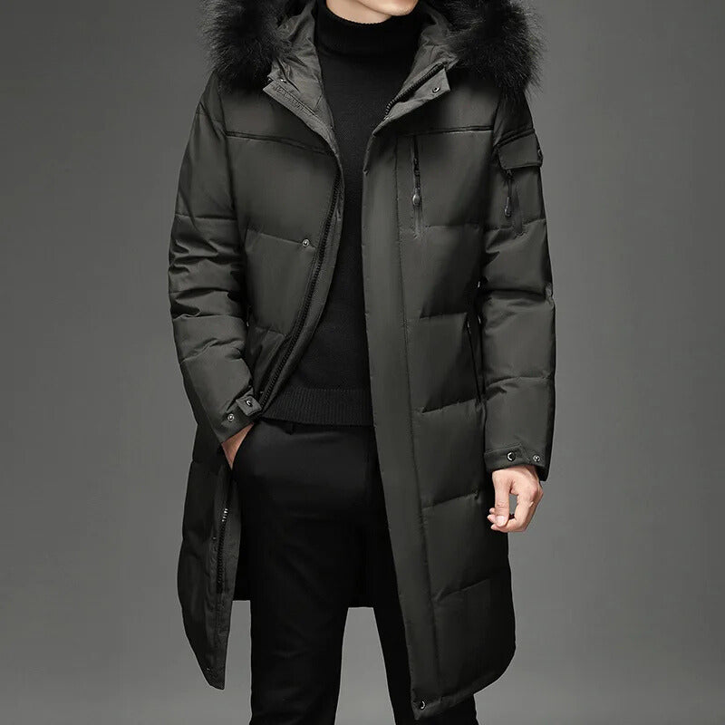 Lenardo | Men’s Duck Down Quilted Coat