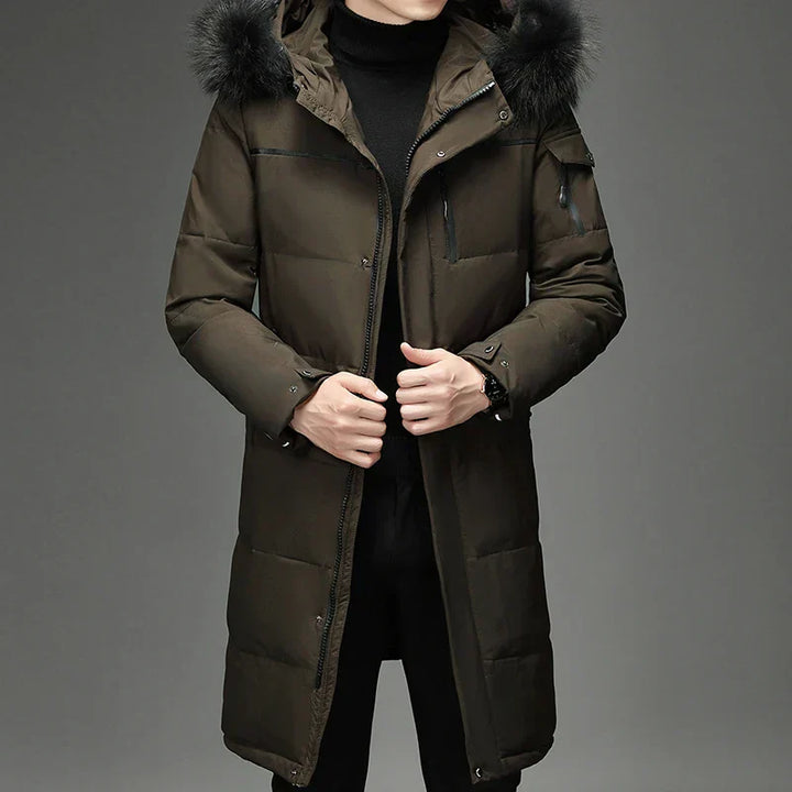 Lenardo | Men’s Duck Down Quilted Coat