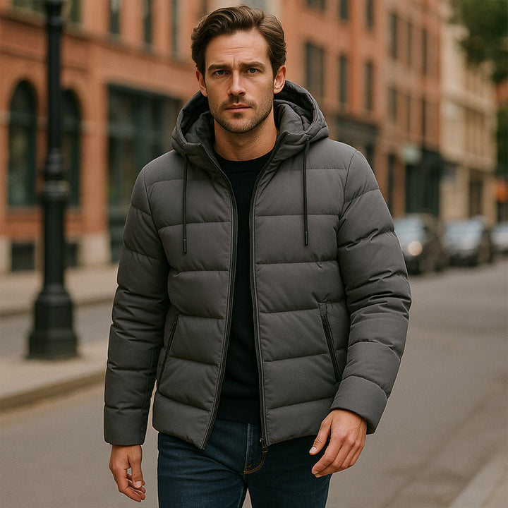 Edinburgh | Men’s Waterproof Hooded Puffer Parka
