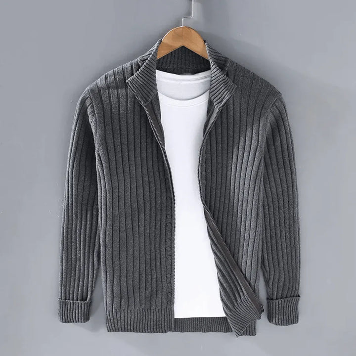 Lilo | Men’s Merino Wool Zip Cardigan