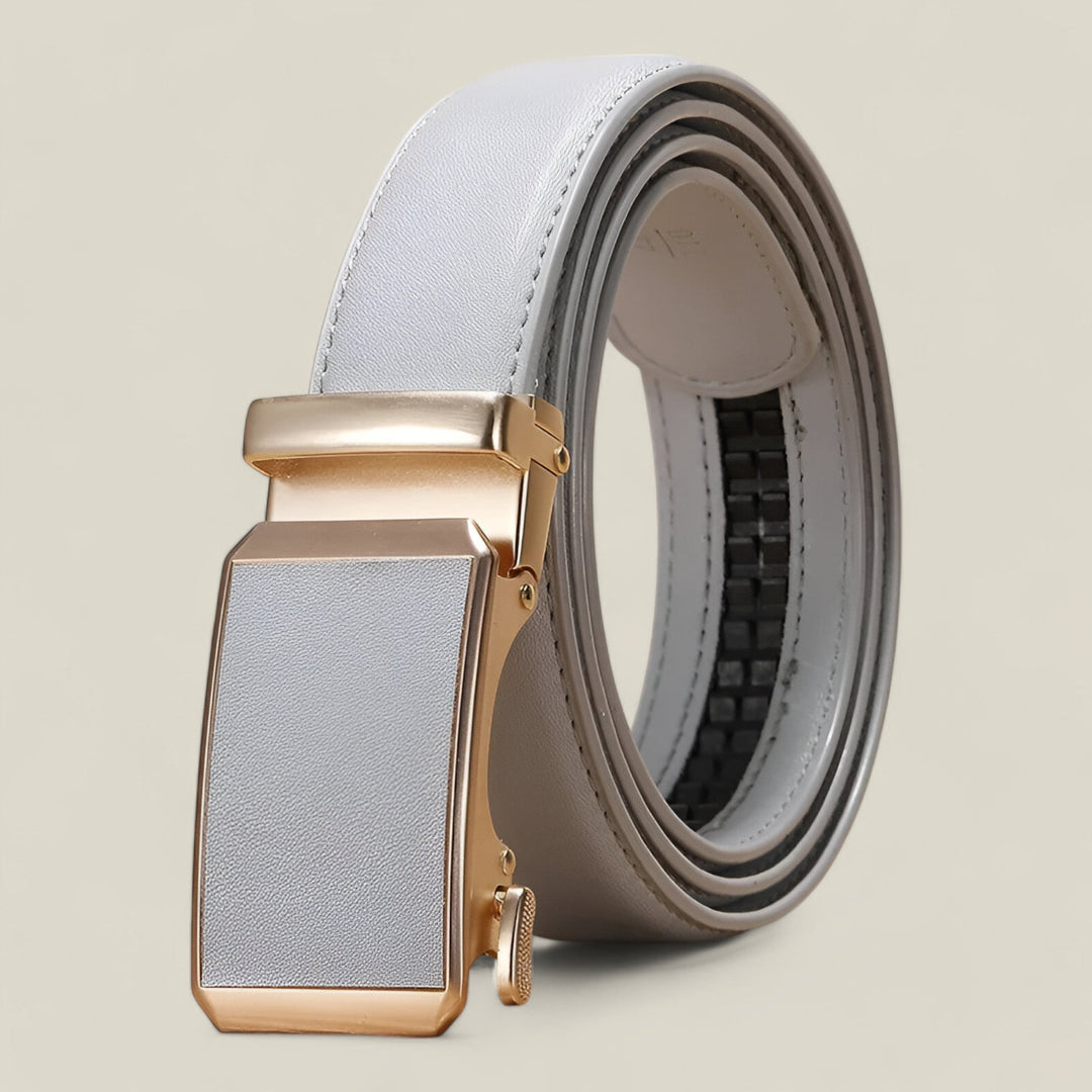 Logan | Unisex Automatic Leather Belt